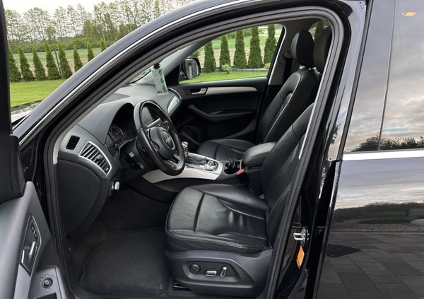 Audi Q5 cena 69900 przebieg: 190518, rok produkcji 2013 z Biała Rawska małe 379